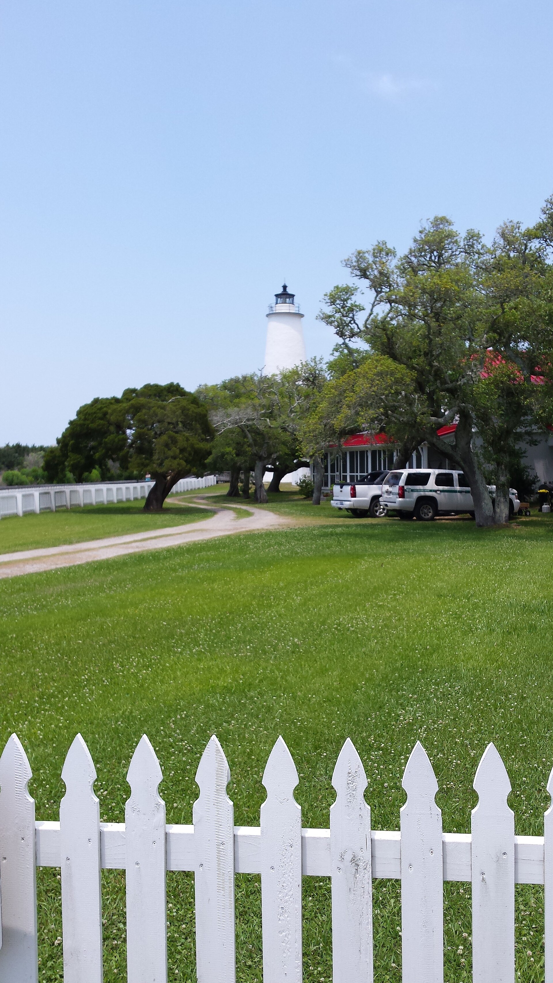 Ocracoke Island Lighthouse on the Outer Banks